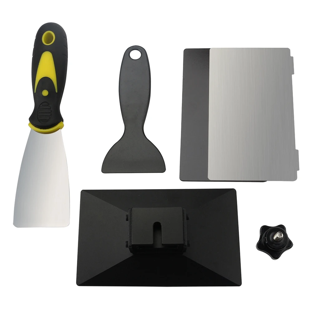 

Magnetic Steel Plate Tape Heated Bed Hotbed Platform 3D Printer Parts Steel Plate Kit Steel Sheet Platform Components