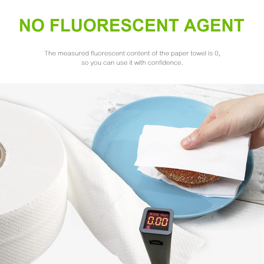 

1Roll Ultra long thicken 4 Layer Roll Paper Bath Toilet Roll Paper Toilet Paper Toilet Roll Tissue Towels Tissue Home Bath Paper