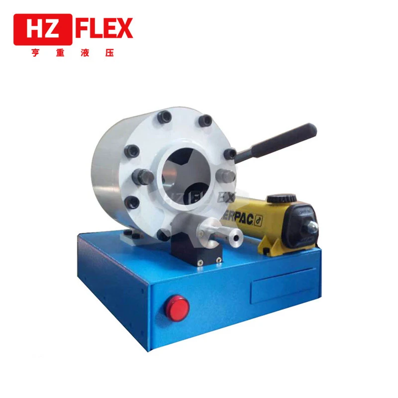 

2019 HZFLEX HZ-30G 1/4"-1" used hydraulic hose crimping machine with 6 sets of dies for free
