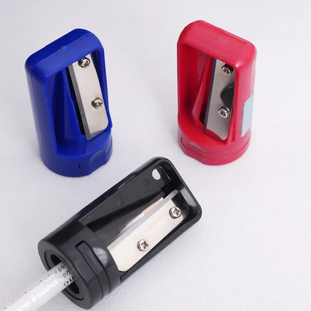 1 шт. Милая точилка для карандашей случайного цвета нож рекламные школьные