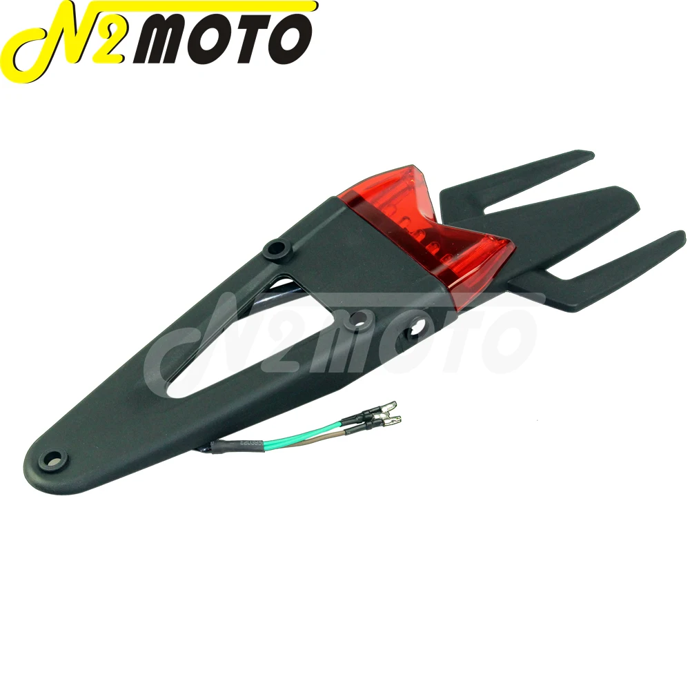 Красный светодиодный тормозной фонарь для мотоцикла задний Honda KAWASAKI KLX DRZ DRM