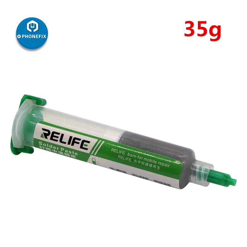 35g Relife освинцованный бескорпусный флюс паяльной пасты сварочная паста поток Sn63 Pb67 183 градусов ремонт печатных плат для пайки инструмента - Цвет: 35g