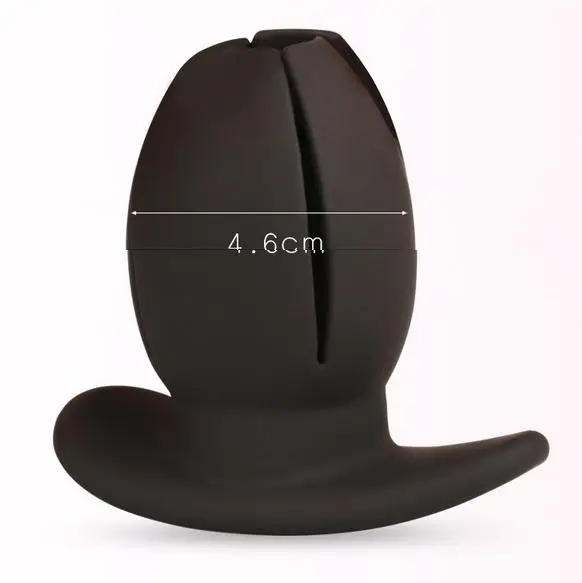 Цветочная открывающаяся полая флейта унисекс Анальная пробка вагинальный