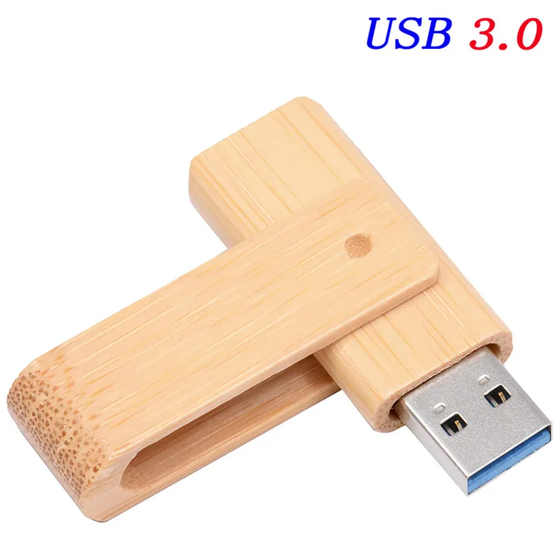 JASTER USB3.0 логотип клиента деревянный флеш-накопитель деревянная Флешка 4 ГБ 8 ГБ 16 ГБ 32 ГБ 64 Гб карта памяти(более 5 шт. бесплатный логотип - Цвет: bamboo