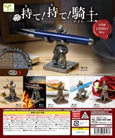 japan yell gashapon capsule toys armour medieval figure model pen rack model doll collectible