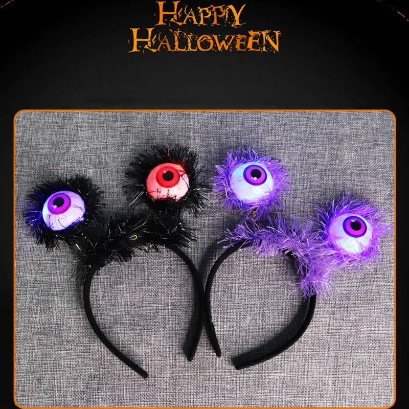 Рождественские Повязки На Голову светодиодный свет светящаяся головная повязка