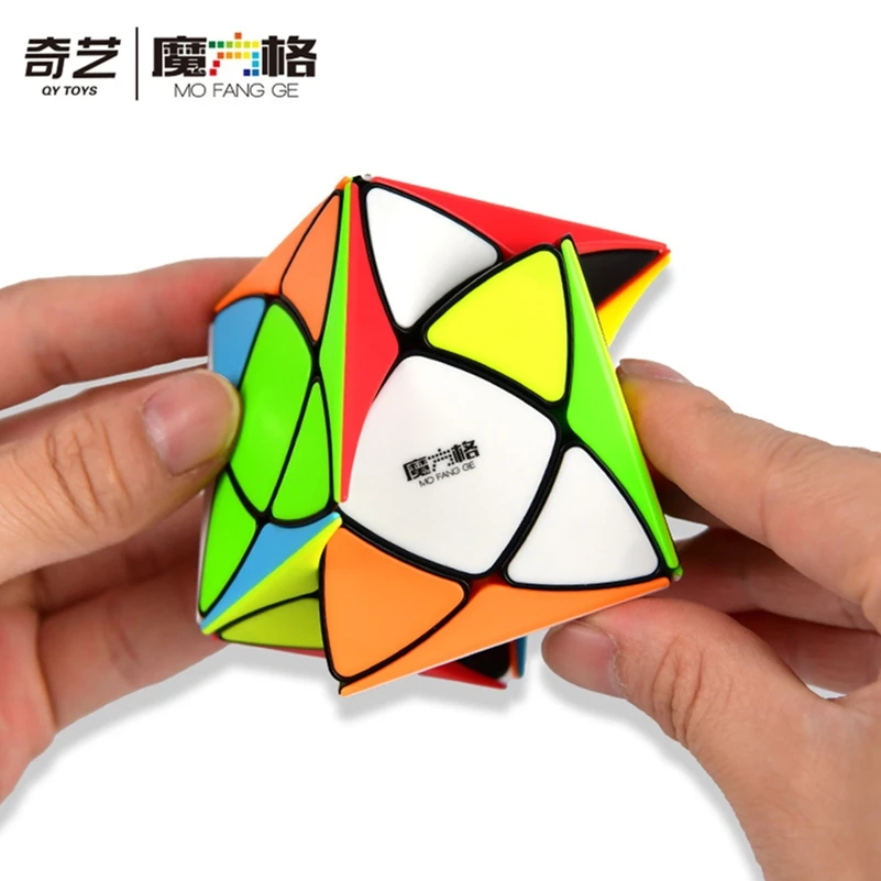 Новый дизайн кубик QIYI 3x3x3 супертонкий Mofangge Qiyi магический скоростной