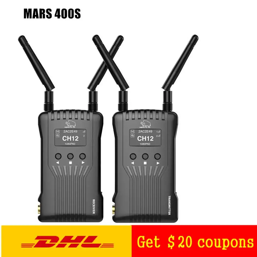 HOLLYLAND Moma 400S 400FT HDMI SDI 1080P передача для камеры изображения беспроводной HD