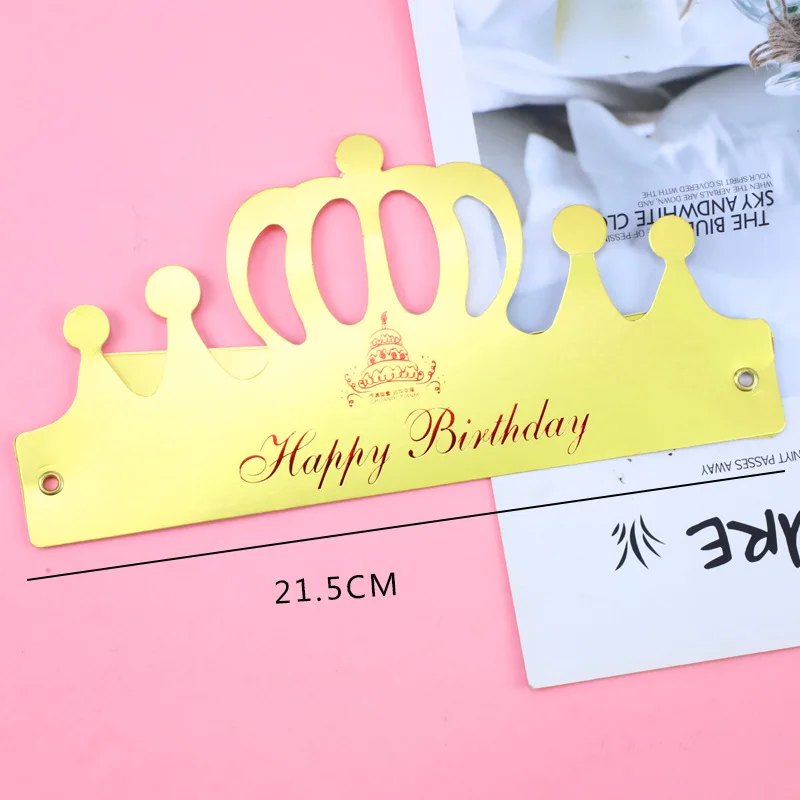 10 шт./лот шапка принцессы принца на день рождения головные уборы для вечеринки