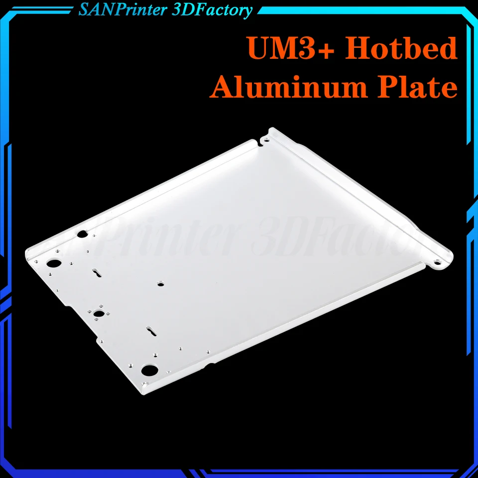 UM2+ 2+ UM2 UM3 Extended 3D Printer Parts Z Table Aluminum Heated Hot Bed Plate Wholesale Price | Компьютеры и офис