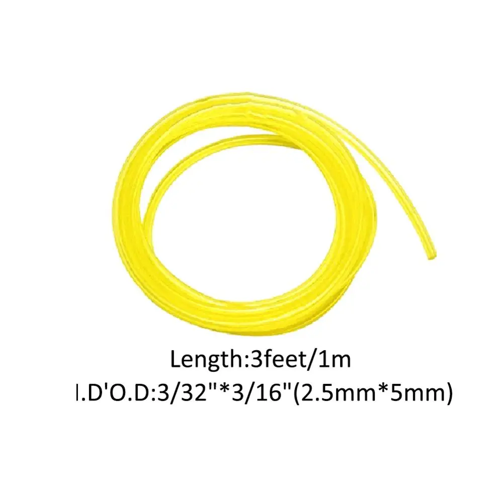 Диаметр топлива для мотоцикла велосипеда 1 метр внутренний диаметр 3 мм * 5 6 желтая