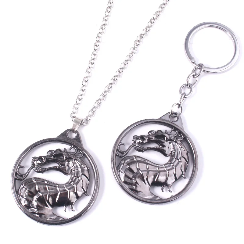 Мужские и женские винтажные ожерелья MIDY из сплава с драконом | Украшения