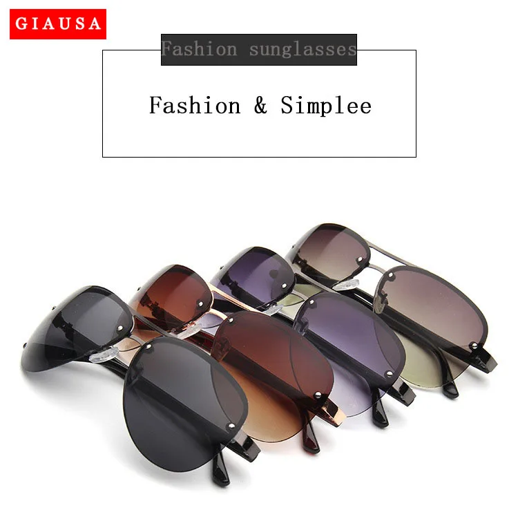 2020 классические солнцезащитные очки авиаторы женские роскошные брендовые