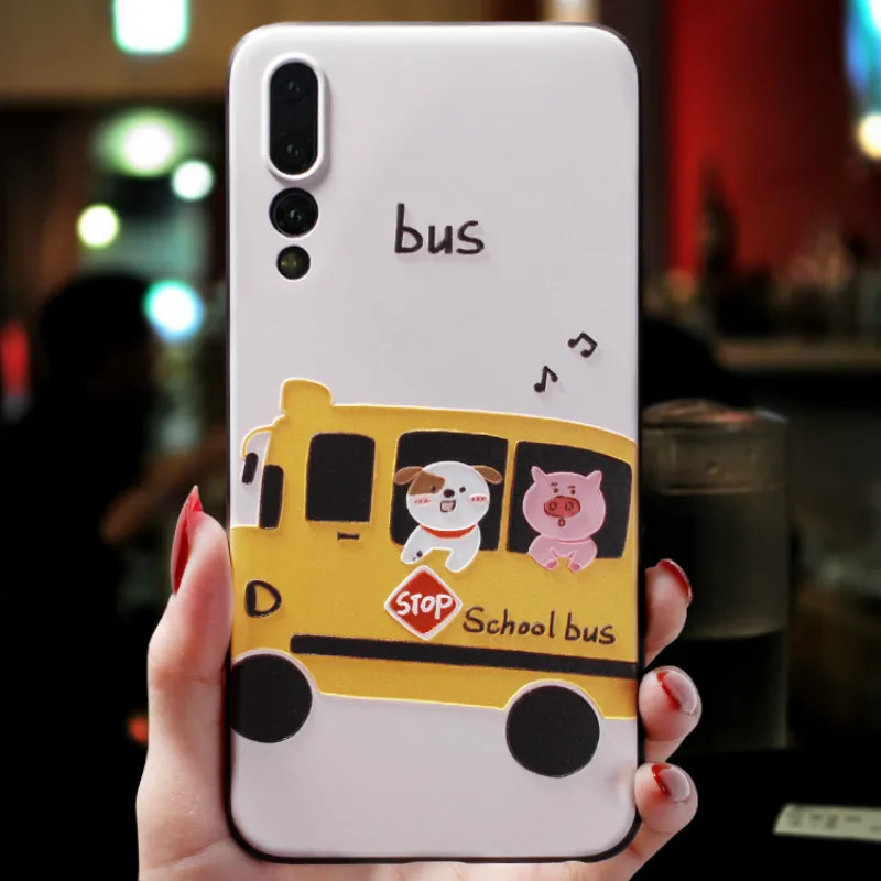 Новинка 2019 креативный чехол для телефона Huawei P10 P20 P30 Pro Lite из ТПУ с защитой от