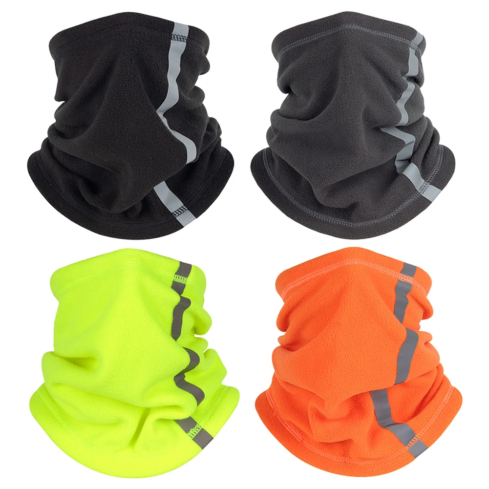 

Reflective Strip Cycling Bandana Multifunctional Seamless Magic Scarf Outdoor Motorcycle Face Buff Head Warm Cycling Headwear