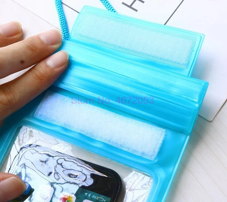 200 шт./лот прочные 3 слойные герметичные сумки для плавания водонепроницаемый