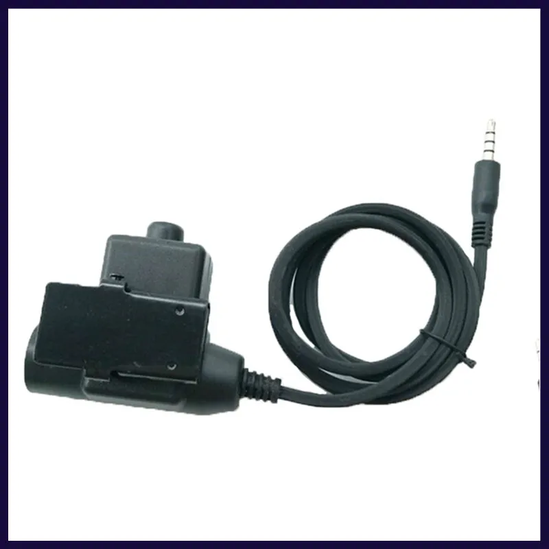 

OPPXUN L171 U94 PTT Spina del Cavo Militare Adattatore Versione Standard Jack Da 3.5mm per il iPhone Samsung HTC Cellulare