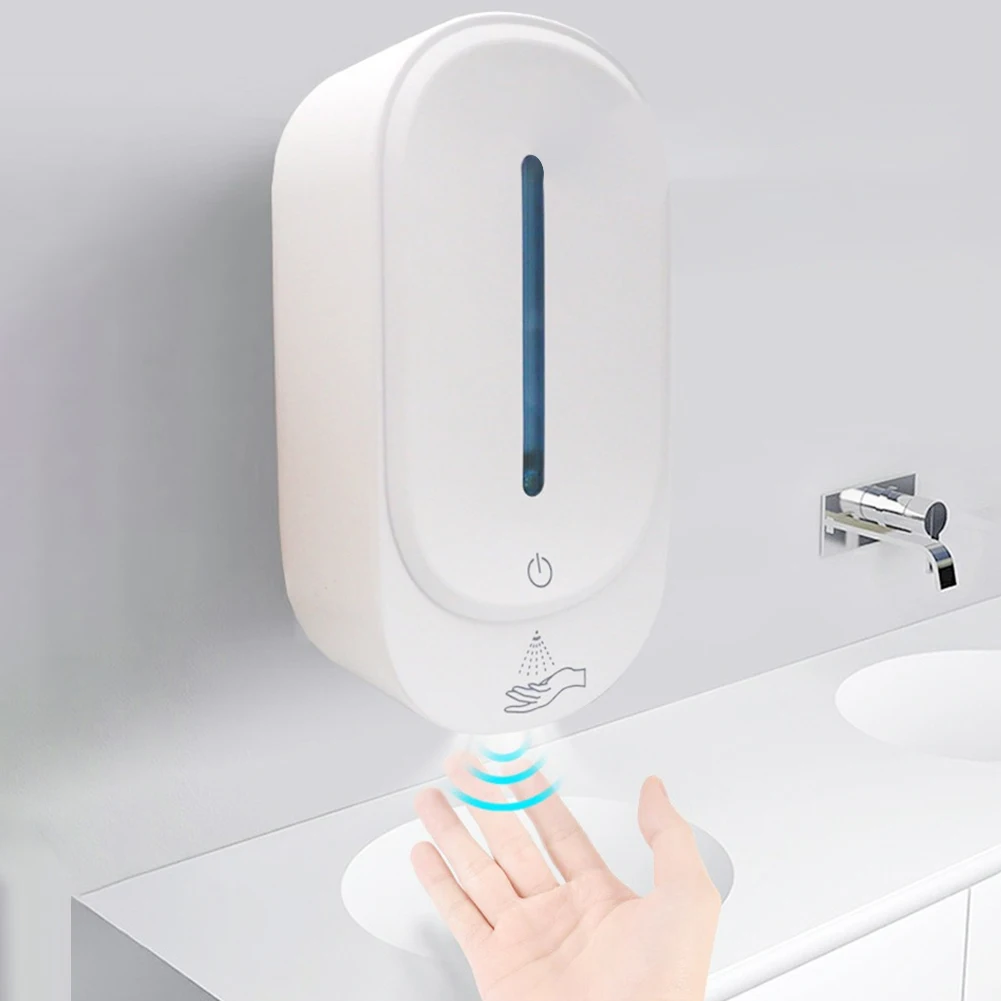 

Intelligent Automatic Induction Touchless Hand Disinfection Wash Device Wall Mounted Foam Dispenser for Home Bathroom Accessorie