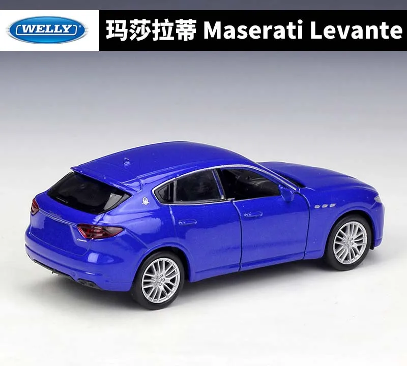 WELLY литая в масштабе 1:36 модель автомобиля Maserati Levante SUV металлический автомобиль