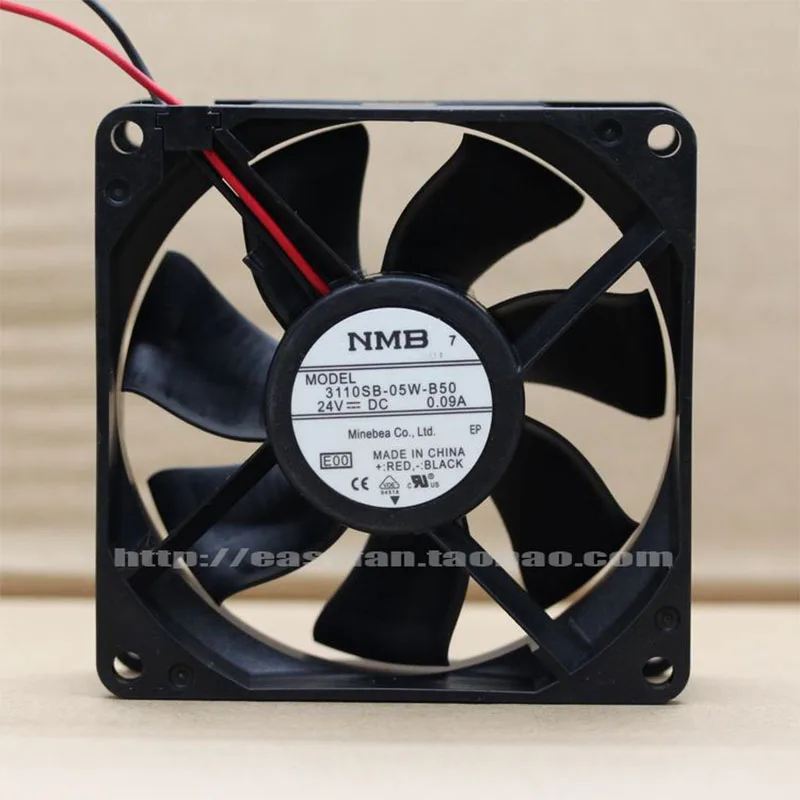 

Original NMB-MAT 3110SB-05W-B50 8CM 24V inverter double ball fan 808025mm cooling fan cooler