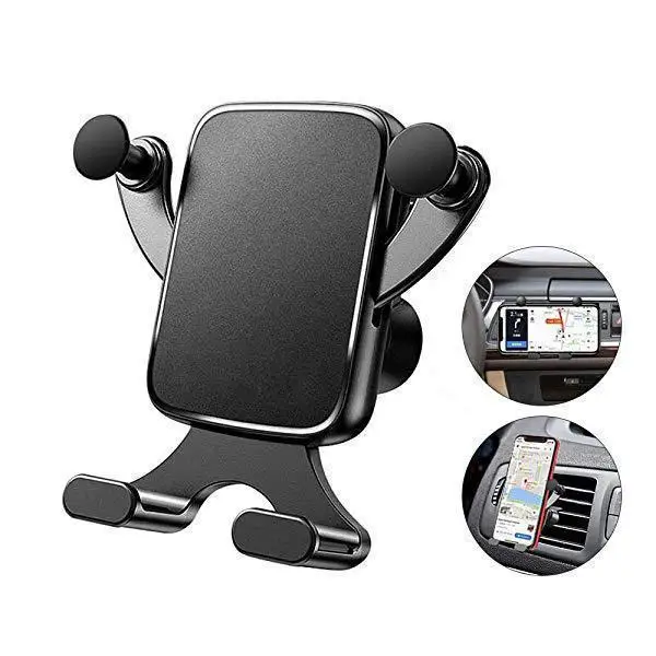 

Car Horizontal And Vertical Screen Mobile Phone Bracket Auto Lock Car Cell Mobile Phone Holder Stand Accessories Brace