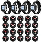 Часы-приемник JINGLE BELLS с кнопкой вызова, беспроводная система вызова официанта