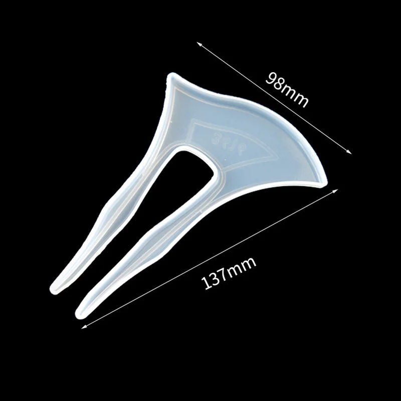 Заколка для волос силиконовые формы Классическая DIY ручной работы с украшением в