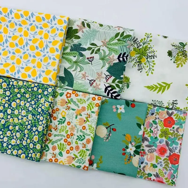 

100% Cotton Printed Fabric Diy Sewing Fabric For Home Textile Bedding Sheets Baby Dress DIY Manual Work Cloth Needlework