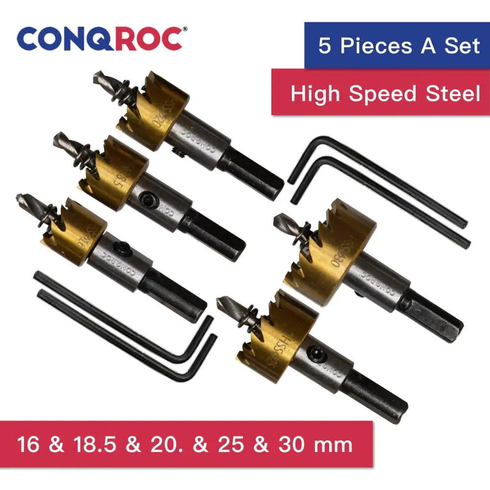 Набор сверл из нержавеющей стали 5 шт. набор железо алюминий открывателей для