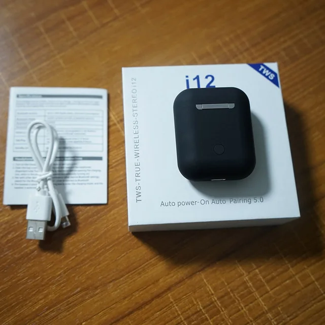 i12 TWS Wireless Earphones Bluetooth 5.0 Headset Drop Shipping Touch Control Mini Earbuds for Smart Phone pk i11 i14 i60 i30 i9s