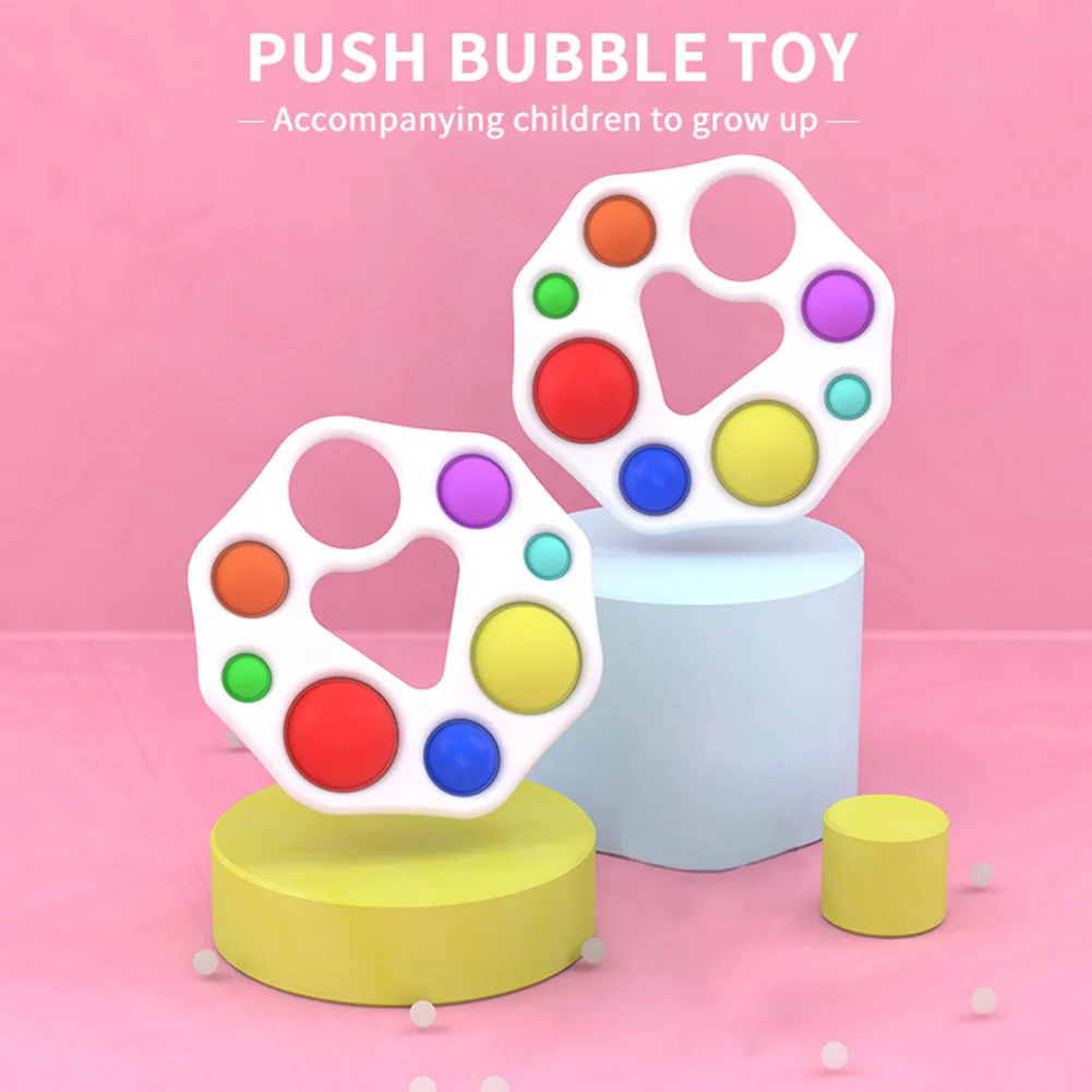 

Montessori Child Pressing Grasping Board Colorful Early Education Pressing Board Baby 0-1 Years Old Exercise Finger