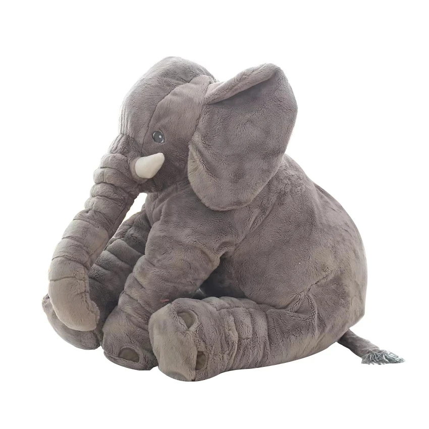 

Miaoowa 1PC 40/60cm Infant Soft Appease Elephant Playmate Calm Doll Baby Appease Toys Elephant Pillow Plush Toys for Kids Gift