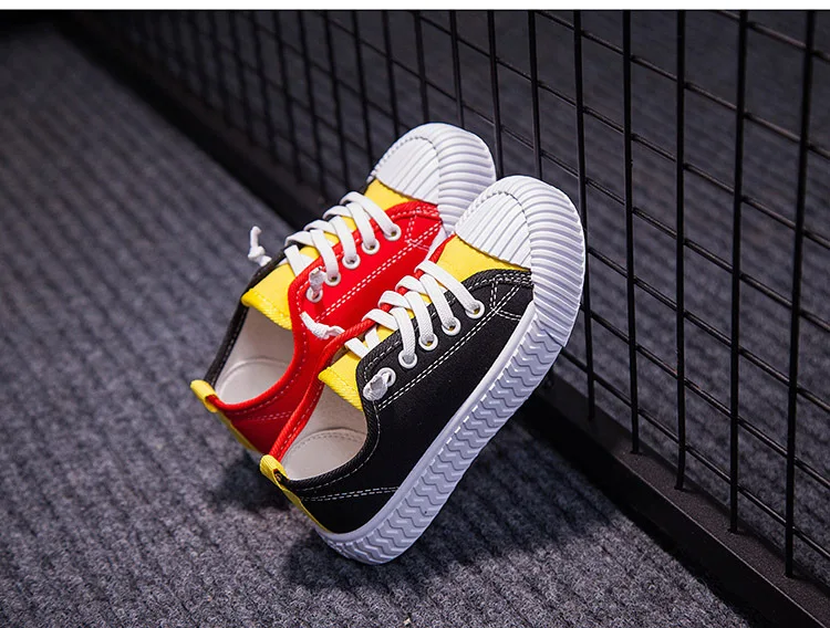 

Spring and Autumn New Children's Shoes Boys Canvas Shoes Lazy Shoes Girls Shoes Color Children's Canvas Shoes Girls Sneakers