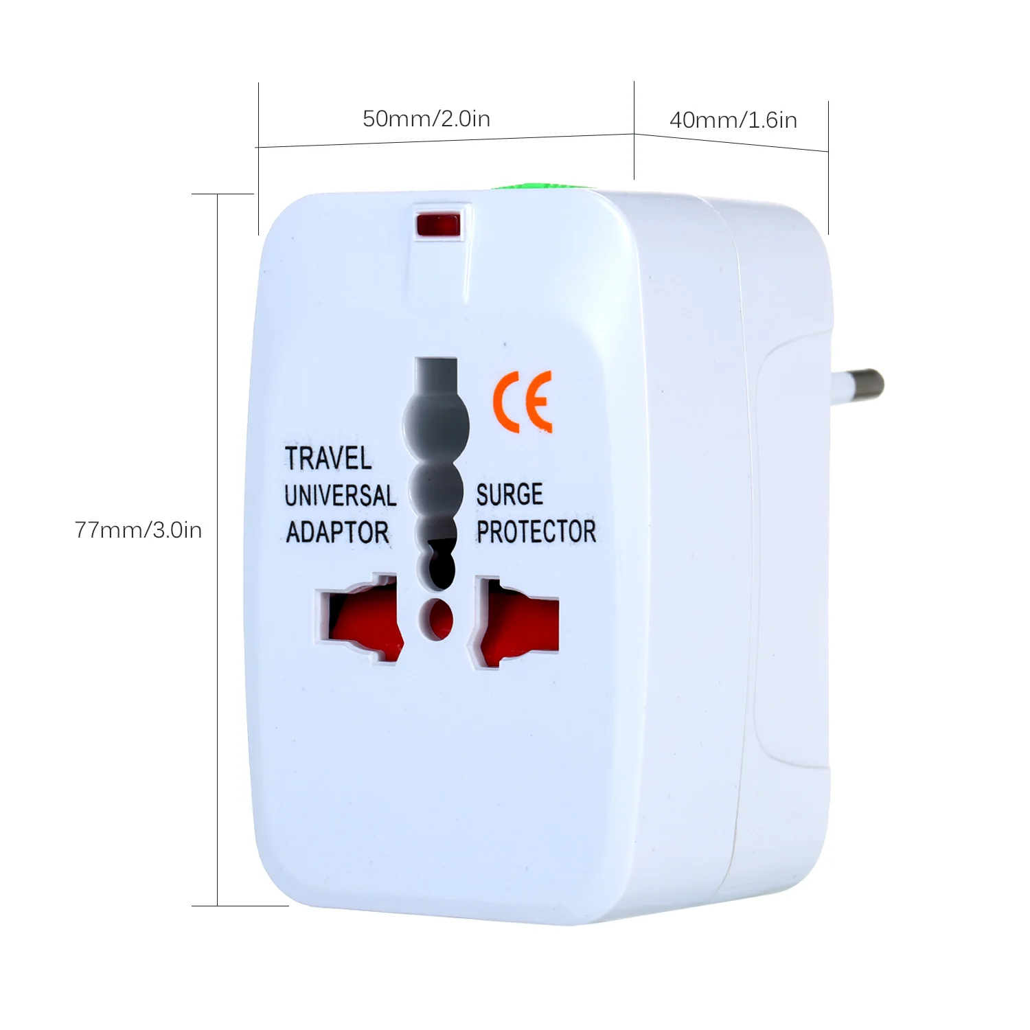 Дорожный адаптер универсальный питания для путешествий по всему миру переходник