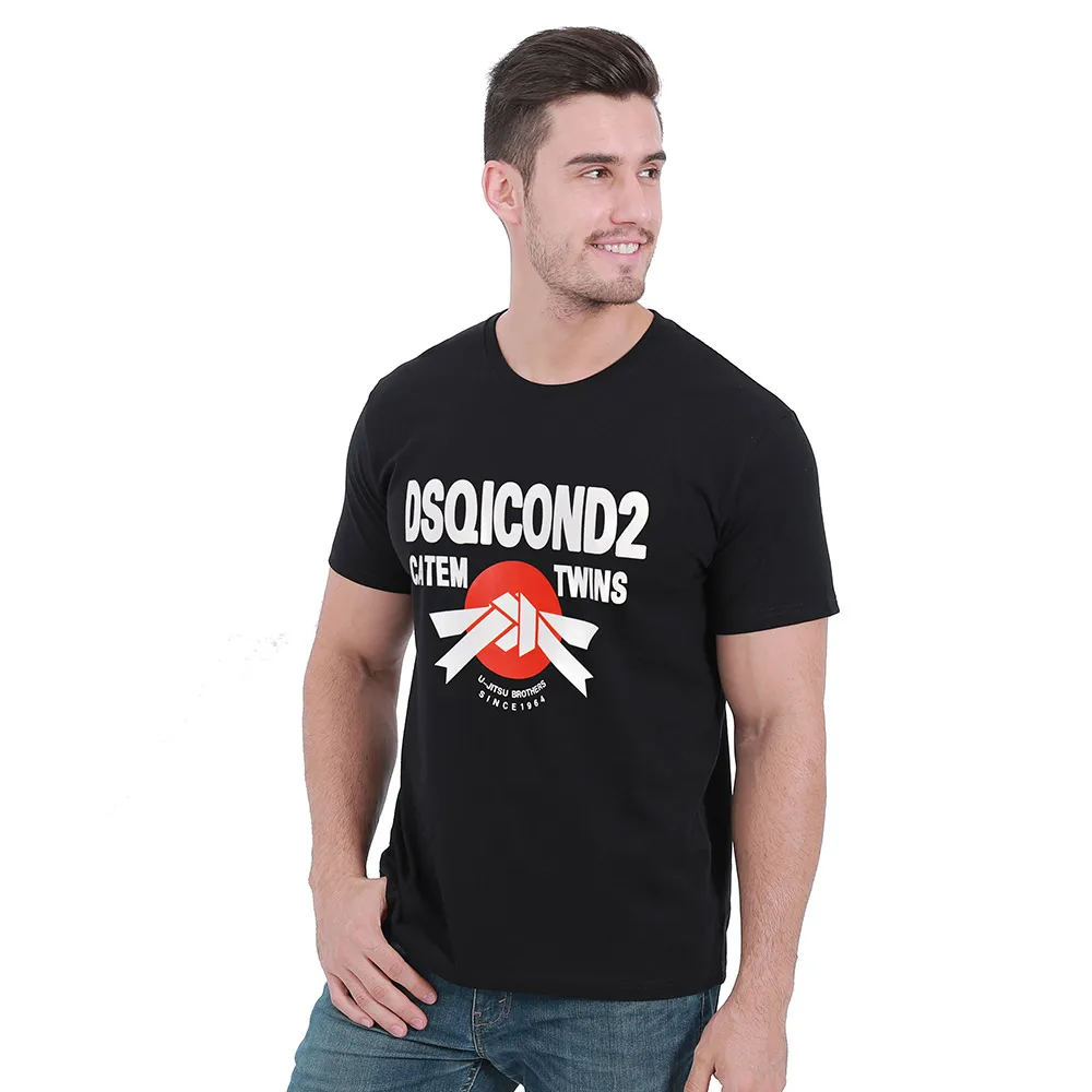 

Брендовая футболка DSQICOND2 2019 DSQ2, модные мужские и женские футболки с круглым вырезом и принтом, футболка из 100% хлопка с коротким рукавом для мальчиков, футболка в стиле хип-хоп