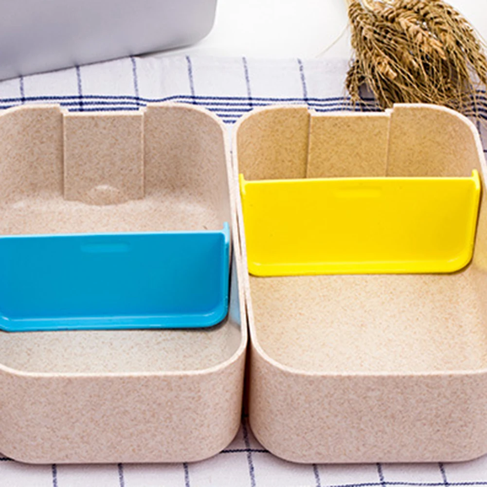 Экологичная коробка для бэнто в японском стиле со съемной подставкой на застежке