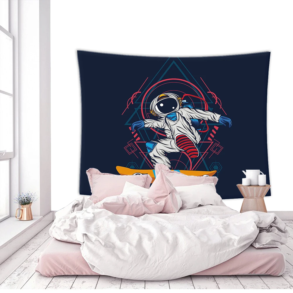 Космическая искусственная настенная подвеска ковер для песчаного пляжа и