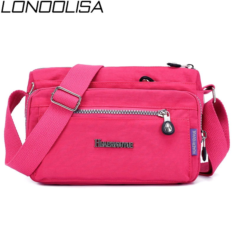 Высококачественные водонепроницаемые нейлоновые женские сумки через плечо
