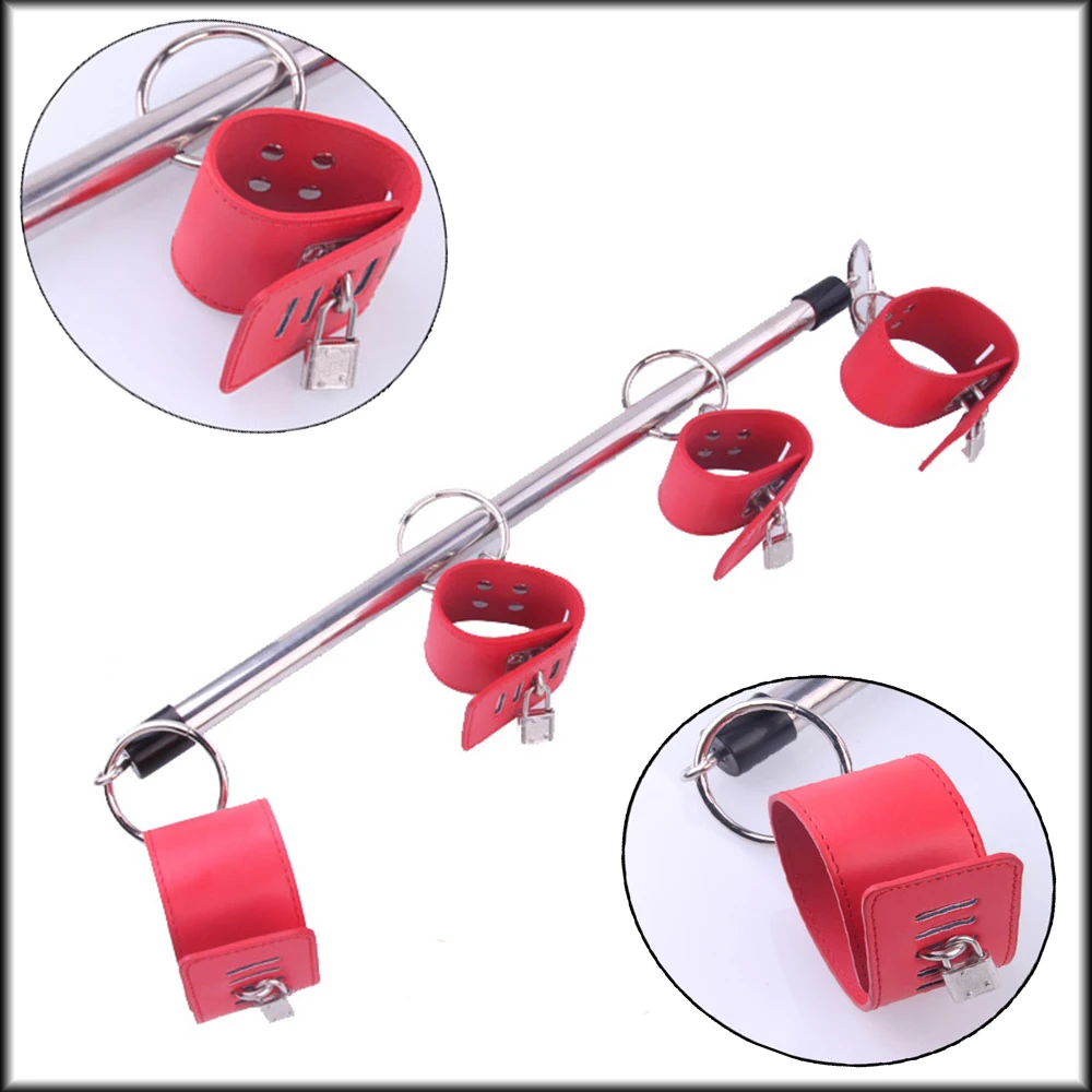 Наручники и манжеты на лодыжке удерживающие Секс-товары открытые ножки бондаж