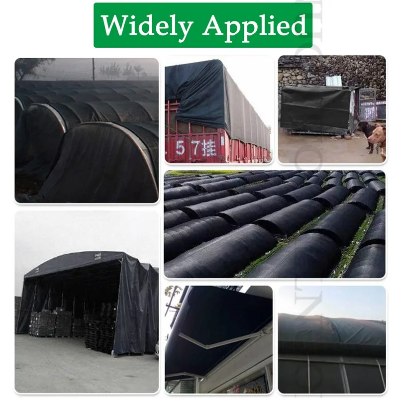 110gsm три цвета PE брезент Непромокаемая ткань для наружного транспортного