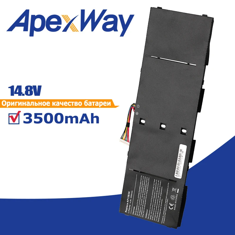 Аккумулятор для ноутбука Apexway AP13B3K Acer Aspire V5 R7 с возможностью подключения к