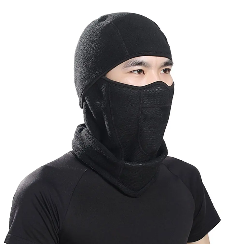 Велосипедная ветрозащитная шапка маска для электромобиля лица зимняя Лыжная