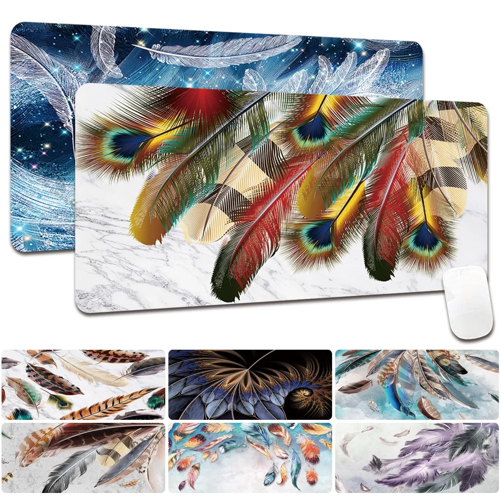 

Mouse Pad Large Size Anti-Slip Mousepad Waterproof PU Leather Gamer Desk Mat for Office Computer Desk Mat