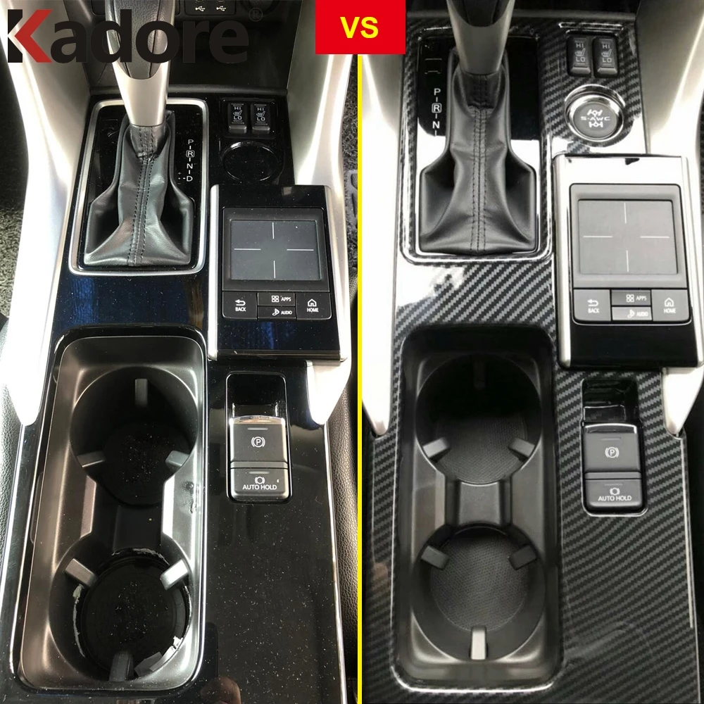 Панель переключения передач из углеродного волокна для Mitsubishi Eclipse Cross 2019 2018 2017