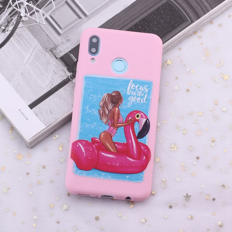 Для huawei Honor Коврики 10 20 Nova P20 P30 P умная Мода queen стильный Париж, для девушек; сезон лето для путешествий, для конфет силиконовый чехол для телефона - Цвет: 1