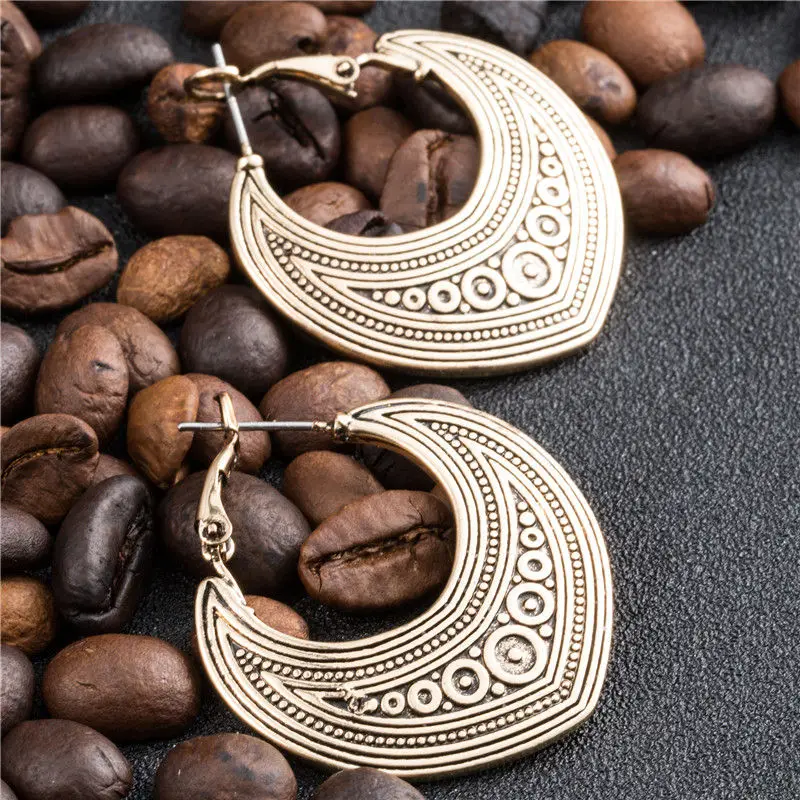 Винтажные этнические висячие серьги подвески в стиле бохо для женщин женские