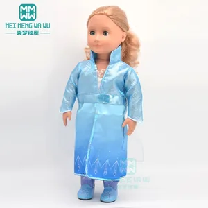 Кукольная одежда для американской куклы 45 см, накидка, сапоги для новорожденных