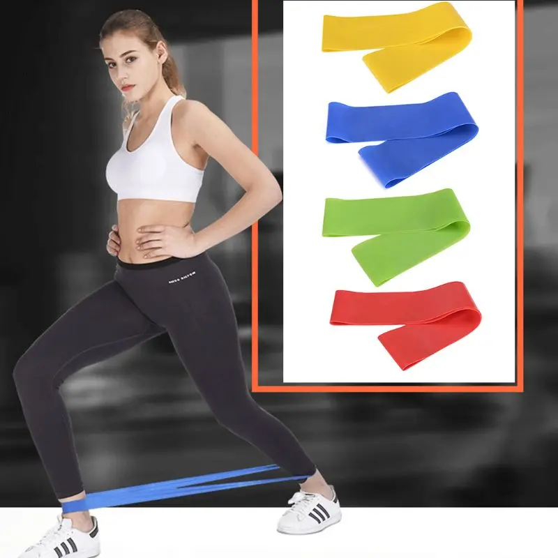 Латексные Эспандеры для упражнений на ногах ягодицы тренировки фитнеса йоги