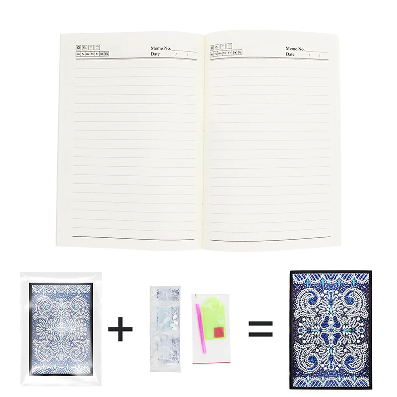 Сделай Сам специальная алмазная живопись 50 страниц Бабочка студенческий блокнот