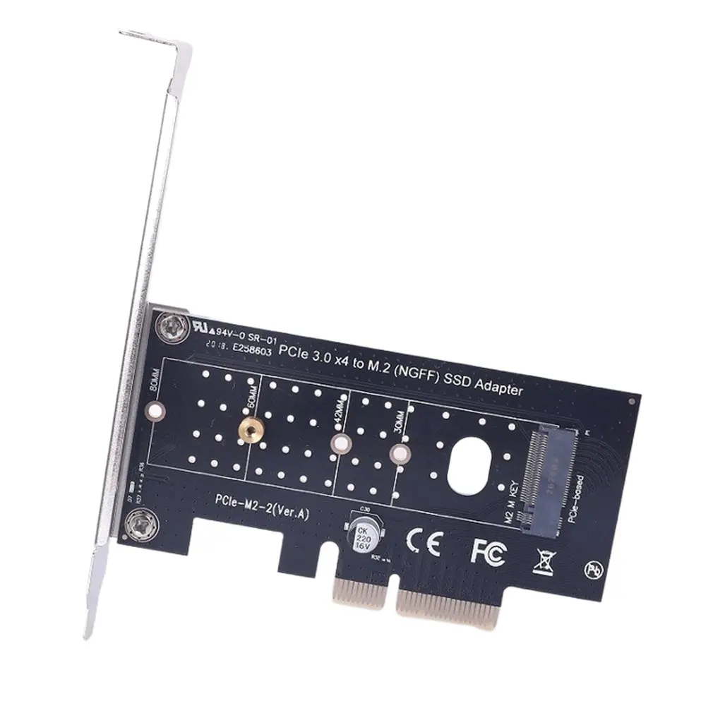 

PCI-E 3.0X1 To M.2 NVME M Key Slot Interface Card Support Samsung PM961 960EVO SM961 Interface Riser Card